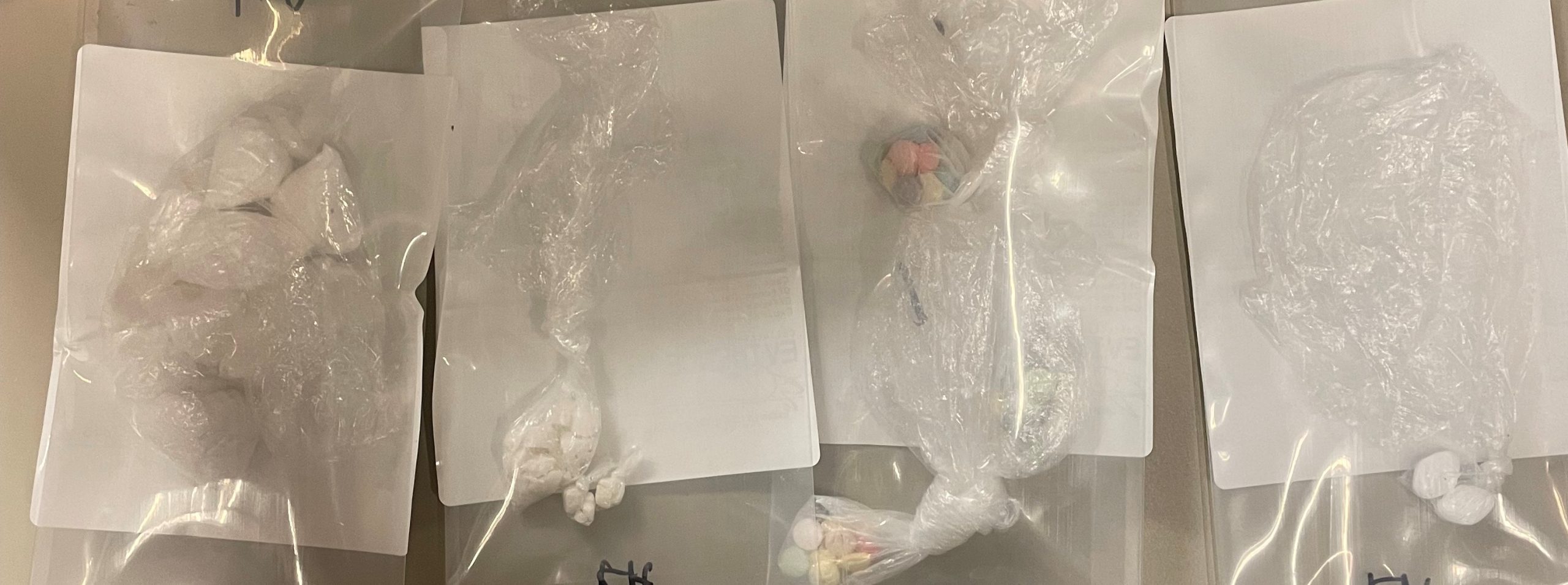 Large amount of illegal drugs found during the search [Photo: WCBU]