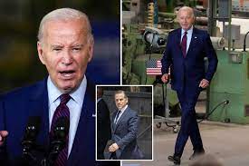 President Joe Biden during his speech at Maine [Photo: NY Post]