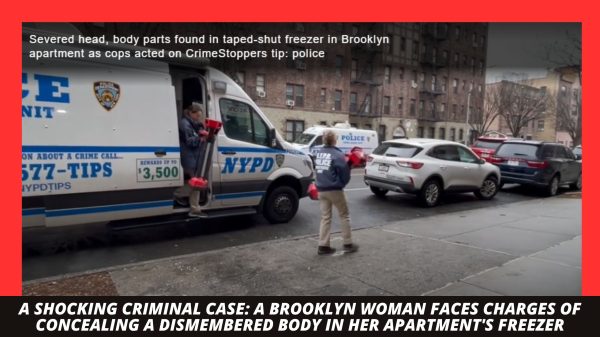 A Brooklyn Woman Faces Charges of concealing a dismembered corpse (Photo: NYPost)