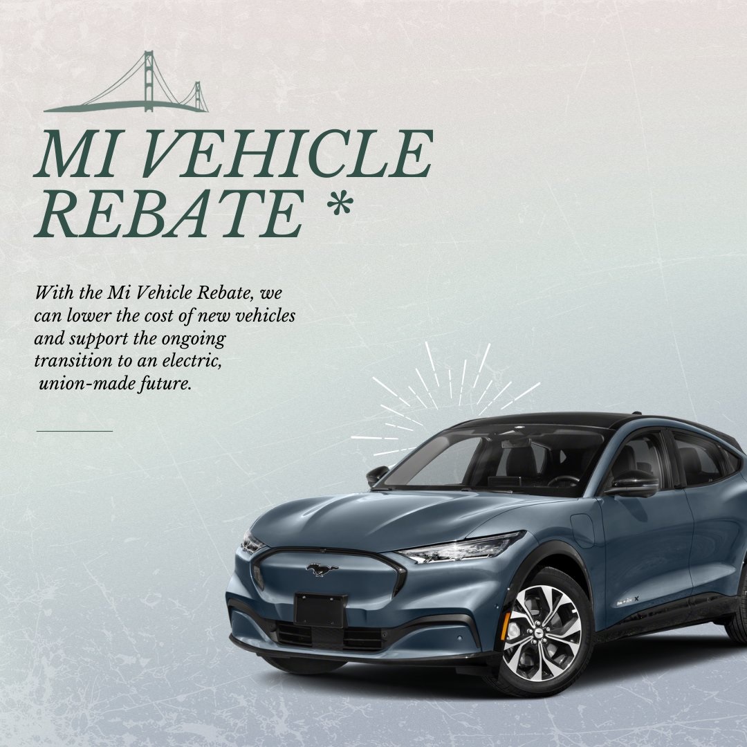 mi vehicle rebate