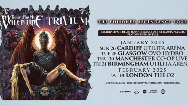 Unleashing the Fire: Bullet for My Valentine and Trivium Team Up for The Poisoned Ascendancy World Tour 2025 (Photo from: MetalSucks)