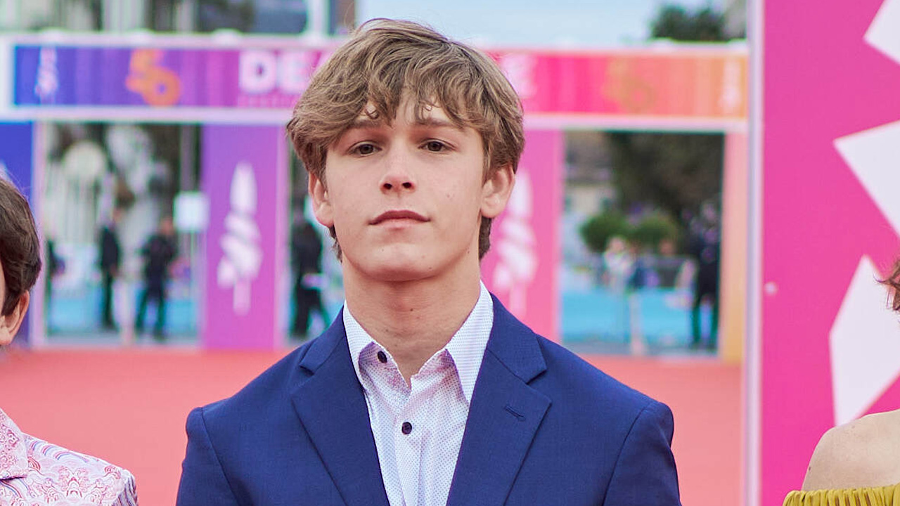 Hudson Meek attends the "A Different Man" Premiere during the 50th Deauville American Film Festival on September 09, 2024 in Deauville, France.