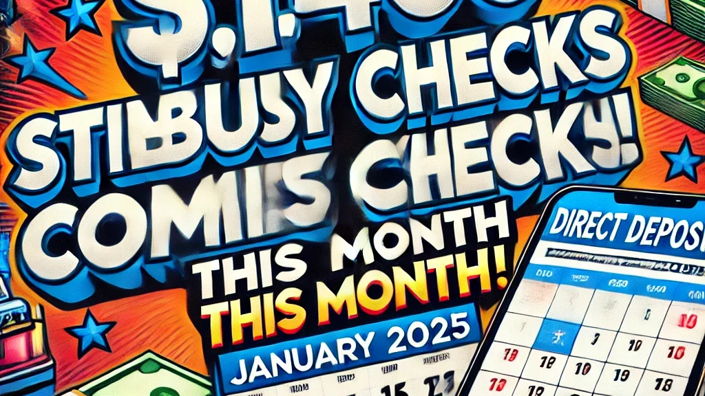 "Millions to Get $1,400 Stimulus Checks This Month – Find Out If You’re Eligible Now!"